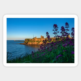 Golden Hour Tynemouth Priory Sticker